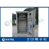 China Double Wall Outdoor Electrical Cabinet One Compartment Galvanized Steel Theftproof factory