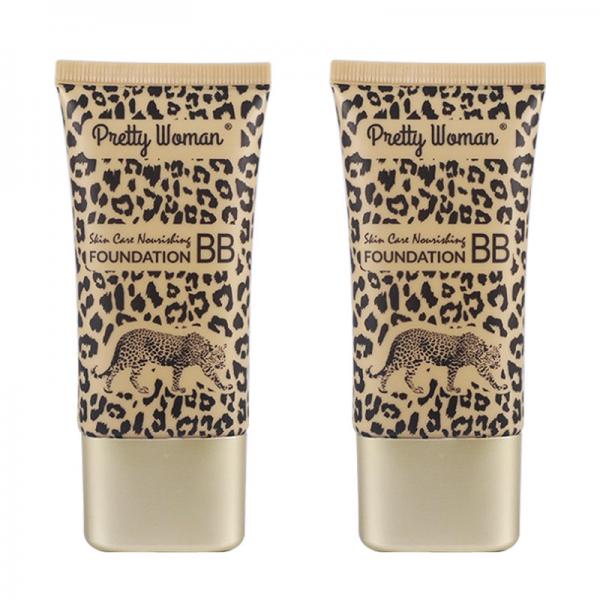 Quality Custom Leopard Print Empty Collapsible Tube 0.27oz-13oz PE Plastic Squeeze Tube for sale