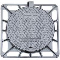 Quality Weather Resistant Inspection Chamber Cover , EN124 D400 Manhole Cover With Lock for sale