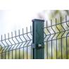 China Galvanized Steel Welded Wire Fence / 14 Gauge Welded Wire Fence Anti Corrosion factory