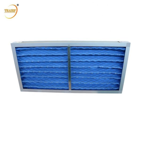 Quality Synthetic Filter Cotton 10 Micron Dust Collector G4 Pleated Panel Air Filter for sale