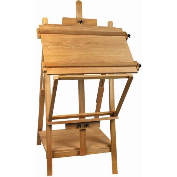 Quality Portable Table Top Painting Easels For Large Frame , Tabletop Drawing Board Easel 128cm Height for sale