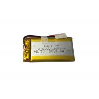China Small Size Rechargeable Lithium Polymer Battery 3.7V PAC372038 280mAh for sale
