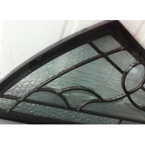 Quality Zinc Patina Brass Decorative Panel Glass Rectangle Oval Half Round Bar Shape for sale