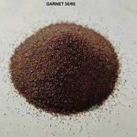 China Sandblasting GARNET 30X60 30/60 MESH : Natural Abrasive medium, Mohs 7.0-7.5, Sa2.5-3 factory