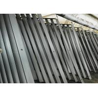 Quality International Airport Steel Fence Fabrication , Semi Gloss Heavy Metal Fabrication for sale