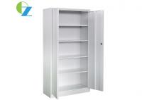 China White Office Furniture Steel Stationery Cupboard For File Document Storage factory