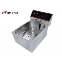 China Commercial Kitchen Equipments Single Tank Electric Deep Fryer factory