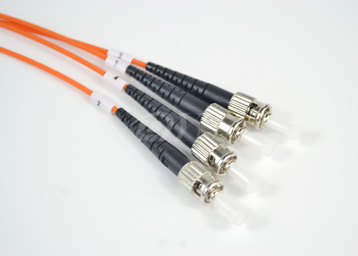 China AARC-ST Fiber Optic Cable Assemblies Outdoor 4 Cores Fibre Optic Patch Cord factory