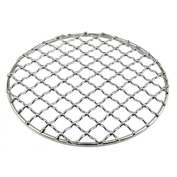 Quality AISI304 Stainless Steel Bbq Grill Mesh BWG33-BWG16 Barbecue Grill Wire Mesh for sale