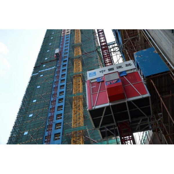 Quality 58m/Min Building Construction Hoist 500m Temporary Construction Elevators for sale