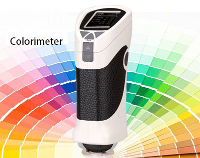 China Precise Color Inspection Portable Spectrophotometer Colorimeter Repeatability Below 0.08 factory