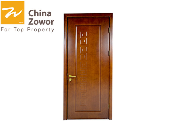 China 30/60 min Painting Finish Fire Resistant Wooden Door With Perlite Board Infilling factory