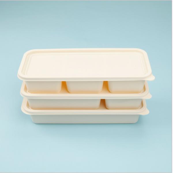 Quality Cornstarch Degradable Takeaway Disposable Bento Box for sale