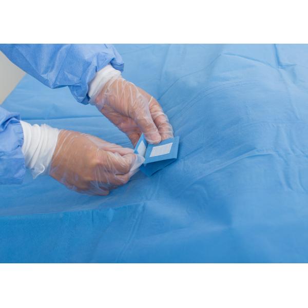Quality Laparoscopy Disposable Surgical Drapes With Medical Pouch And Tube Holder 3M for sale