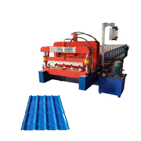 Quality CE Hydraulic Tile Making Machine Glazed Tile Forming Machine With 11 Rollers for sale