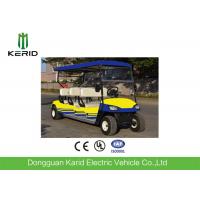 China Professional 6 Person Electric Golf Carts With Comfortable Seats Multi Color Available factory