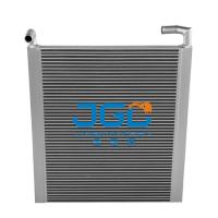 Quality SK120-3 Excavator Radiator Engine Hydraulic Oil Cooler 655*730mm for sale