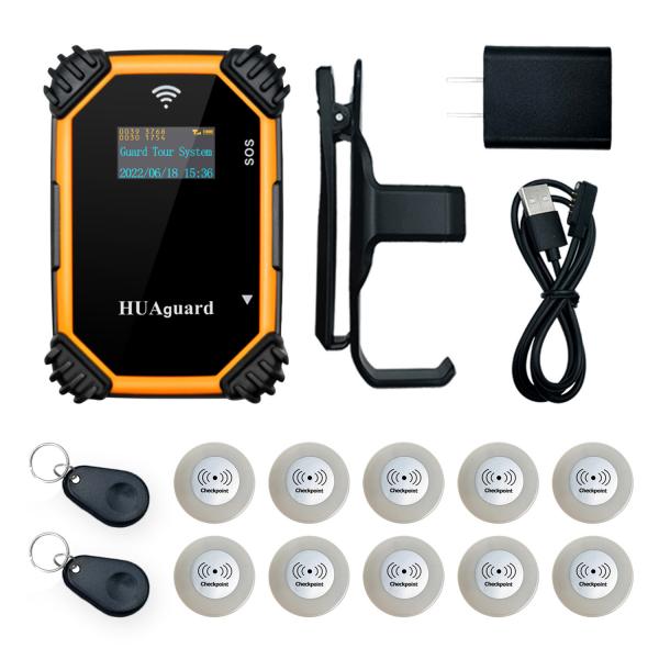 Quality Management Real Time Guard Tour System Suppliers GSM GPS Checkpoint Waterproof for sale