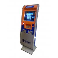 China Cinema Multi media Kiosk With 2D Barcode Scanner , Ticket printer factory