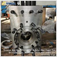 Quality Triplex Mud Pump Fluid End Module Premium Forged Alloy Steel With CNC Boring for sale