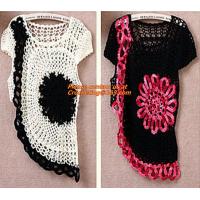 China Crocheted Casual Knitting Feminino Pullovers, Spring Fashion, Womens Apricot, Long Sleeves factory