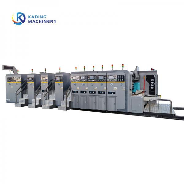Quality CE Leading Edge Carton Printing Machine For Corrugated Carton Box With Automatic for sale