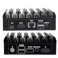 Quality Dual Cores Fanless Mini Computer Box NUC Nano PC Ngff Slot Mini DP Port for sale