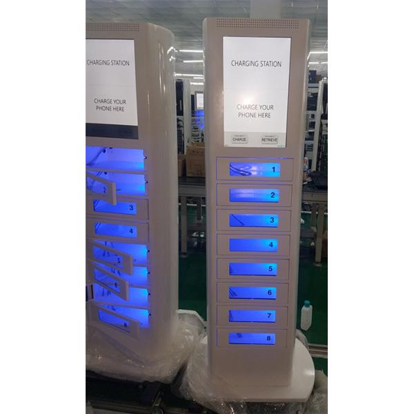 Quality Network Smart Charging Locker , Cell Phone Charging Machine Android Touch for sale