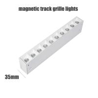 Quality 220v 35mm Track Light Magnetic 8w 16w 24w Led Linear Spotlight for sale
