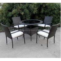 China Store and High Back Patio Furniture Set with Round Claw Leg Table Shape for Hot Deals factory