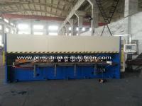 China sharped corner V Cutter CNC Grooving Machine Hydraulic 3.2m Long Table CE Standard factory