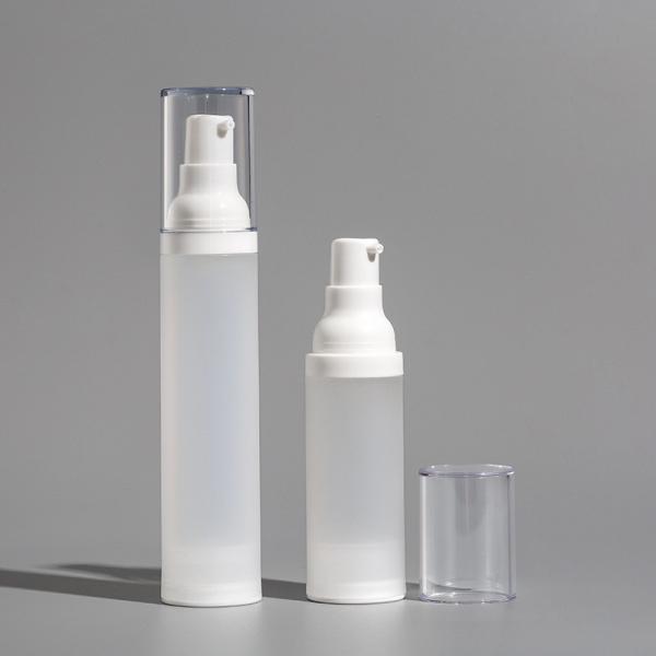 Quality 15ml 20ml 30ml 50ml Plastic Airless Pump Bottles Dispenser Vacuum Travel Bottling Container for sale