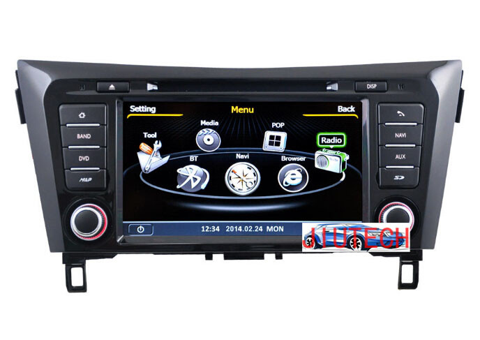 China Car Stereo dvd Multimedia for Nissan QASHQAI X-Trail GPS Navigation Stereo Radio Headunit factory