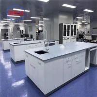 China 2022 Latest Design Customized Made Size Lab Bench Strongest Chemical Resistant Lab Tables Manufacturers for sale