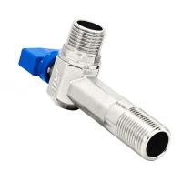 Quality OEM Quick Open 90 Degree Angle Stop Cock Valve Size Customized for sale