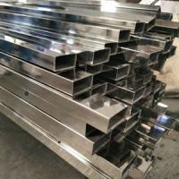 China 201 321 410 Stainless Steel Square Tube 8K 2D Polished Stainless Steel Pipe DIN EN factory