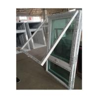 Quality Residential White UPVC Awning Window 32x14 For Basement for sale