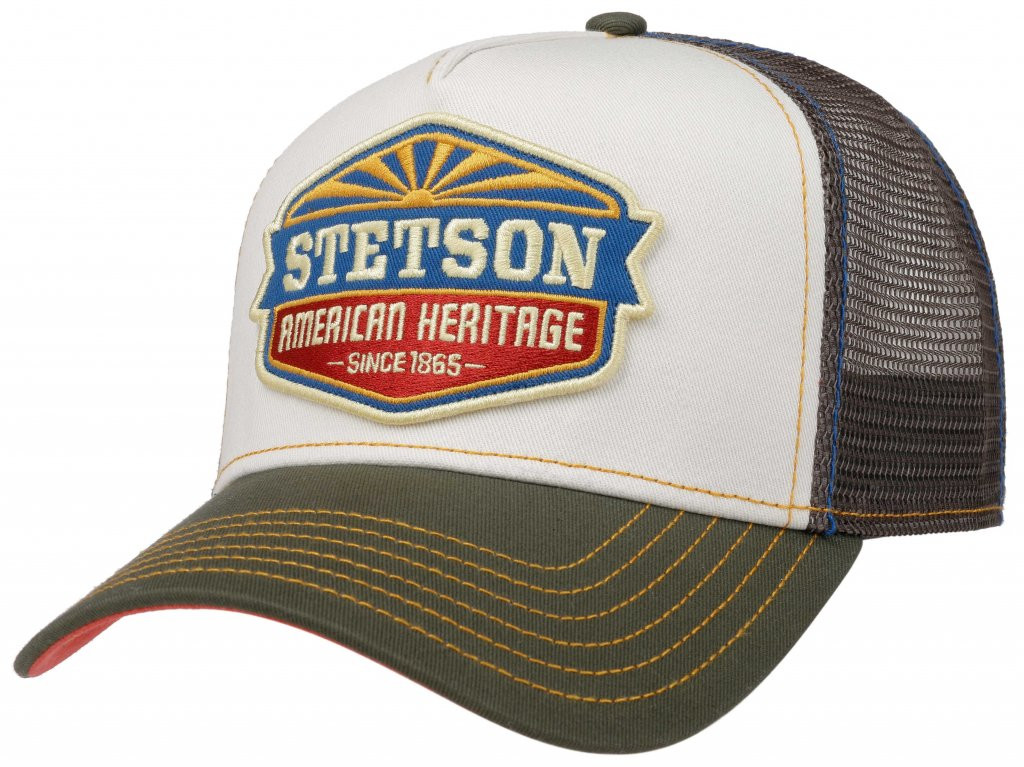 China Washed Cotton Stetson Trucker Cap Amusment Parks American Heritage Designer Hats factory