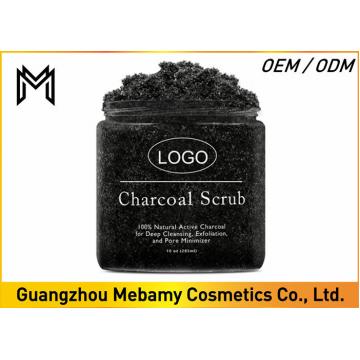 Quality Activated Charcoal Skin Care Body Scrub Exfoliation Eliminate Skin Itchiness for sale