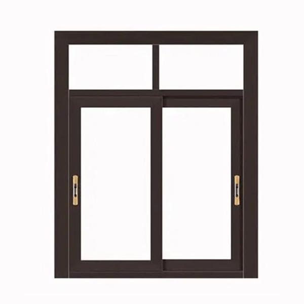 Quality Wood Gain Aluminium Sliding Window Profile Anodised aluminium glass frame for sale