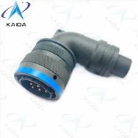 China Miniature Connector MIL-DTL-26482 Series Ⅰ With Olive Green Cadmium Shell Finish 90 Degree Plug PT08E16-8P 8 Male Pins factory
