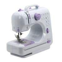 China Household Sewing Machine 12 Stitch Patterns T-Shirt Overlock Sewing Maquina de Coser factory