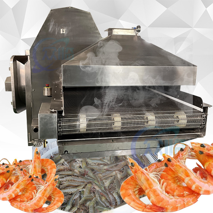 China Durable 3.7KW Shrimp Cooking Equipment , Multiscene Seafood Boiling Machine factory