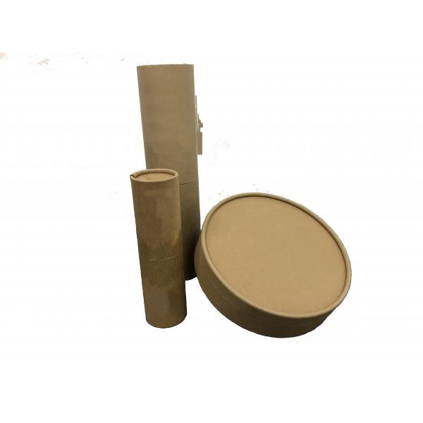 Quality Dia 16mm Kraft Paper Canister Litho CMYK Paper Cylinder Packaging for sale