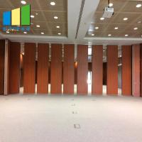 China Demountable Sliding Fire Rated Acoustic Movable Partition Walls For Exhibition Hall factory