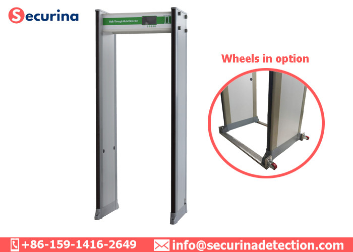 China 300 Level High Sensitivity Archway Metal Detector 760mm Passenger Channel IP65 factory