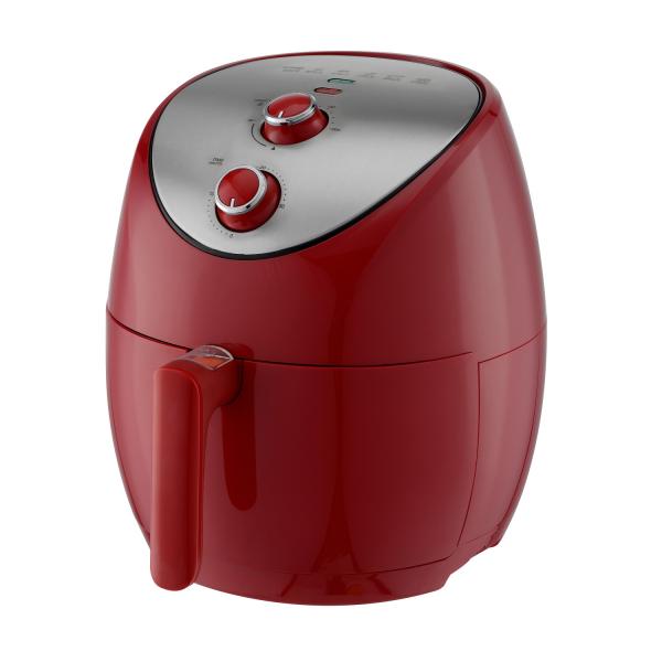 Quality Household Oil Free Digital Fryer Red Color With Detachable Frying Basket for sale