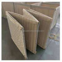 China Q195 Gabions for Custom Welded Steel Sandbags Bastion Flood Retaining Wall Design factory