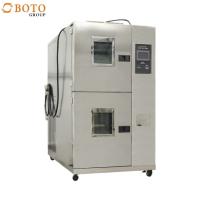 China -40C~150C Two Zone Under Alternating High-Low Temperature Testing Environment Hot Cold Thermal Shock Test Chamber factory